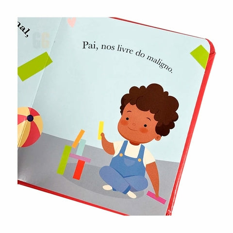 Livro Infantil Contos Acolchoados A Oração Do Pai Nosso