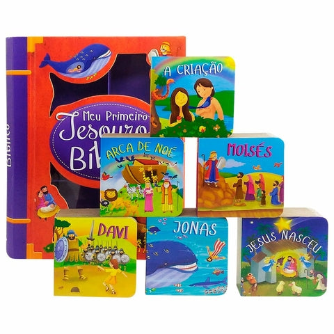 Meu Primeiro Tesouro Bíblico - 6 Livros