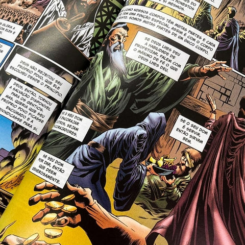 Bíblia Comics A História Da Redenção Do Éden À Eternidade Vermelha