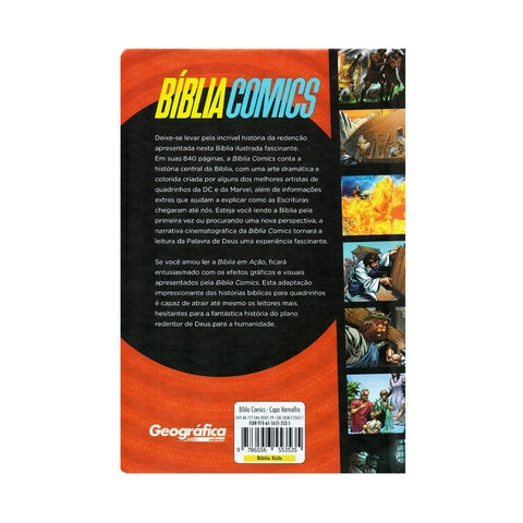 Bíblia Comics A História Da Redenção Do Éden À Eternidade Vermelha