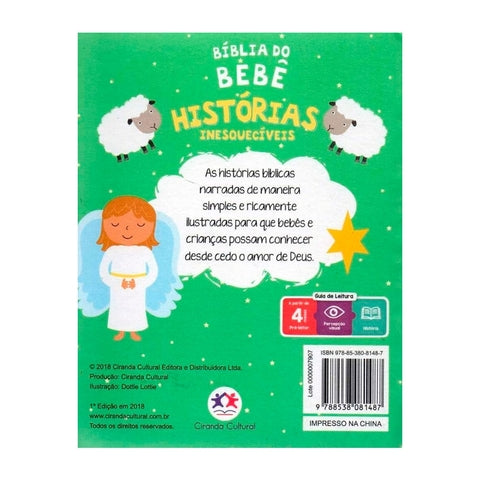 Bíblia Do Bebê - Histórias Inesquecíveis