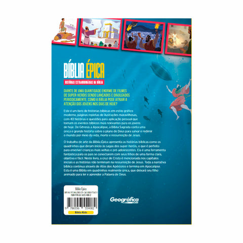 Bíblia Épica Histórias Extraordinárias Da Bíblia - Infantil
