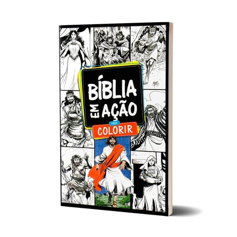 Bíblia Em Ação Para Colorir