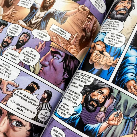 Bíblia Comics A História Da Redenção Do Éden À Eternidade Vermelha