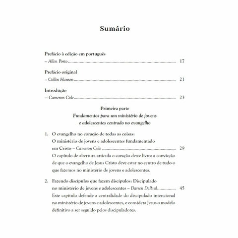 Ministério De Jovens E Adolescentes Centrado Em Cristo - Cameron Cole E Jon Nielson